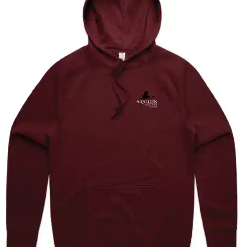 mens supply hoodie burgundy copy